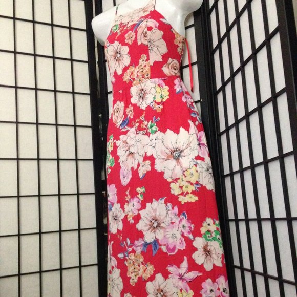 Band of Gypsies Dresses & Skirts - Beautiful Unused Band of Gypsies Floral Halter Smock Back